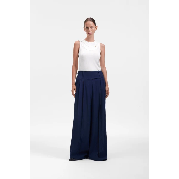 Viktor & Rolf Multi-Layered Tank Top in Off White, view 2