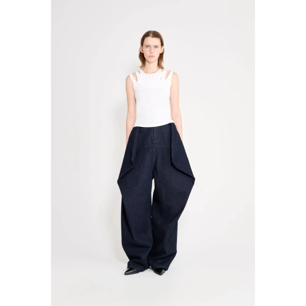 Viktor & Rolf Multi-Layered Tank Top in White, view 2