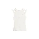 Viktor & Rolf Multi-Layered Tank Top in White