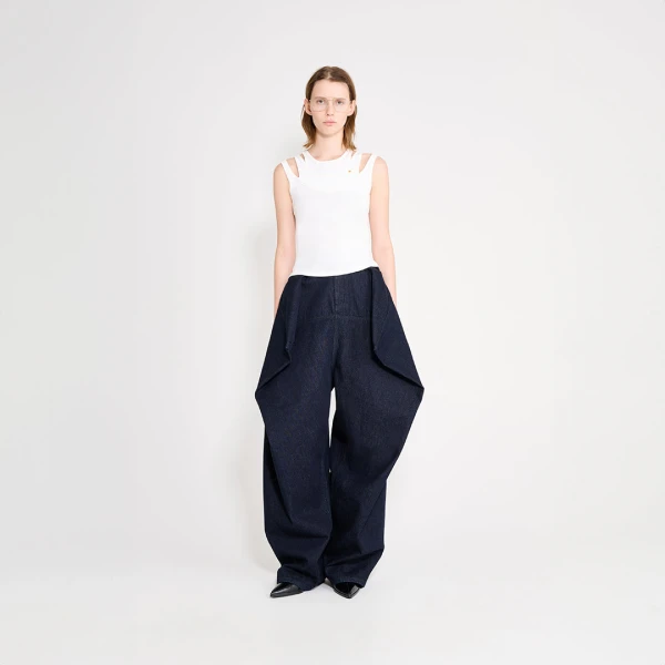 Viktor & Rolf Multi-Layered Tank Top in White, view 6