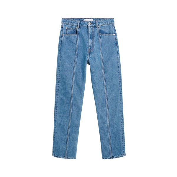 Viktor & Rolf Straight Fit 5 Pocket Jeans in Blue
