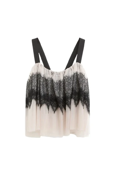 Viktor-Rolf-Tulle-Lace-Top-in-Grey68188_nobg Viktor & Rolf Tulle & Lace Top in Grey