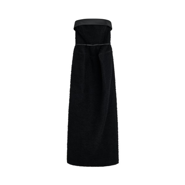 Viktor & Rolf Tulle Ruffle Cubist Gown in Black
