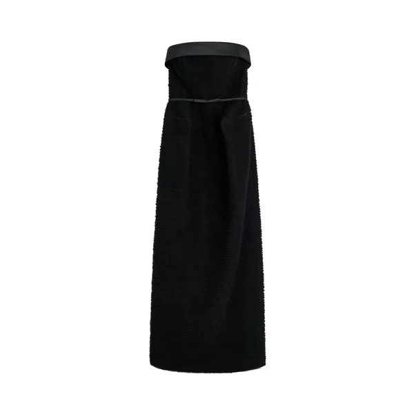 Viktor & Rolf Tulle Ruffle Cubist Gown in Black