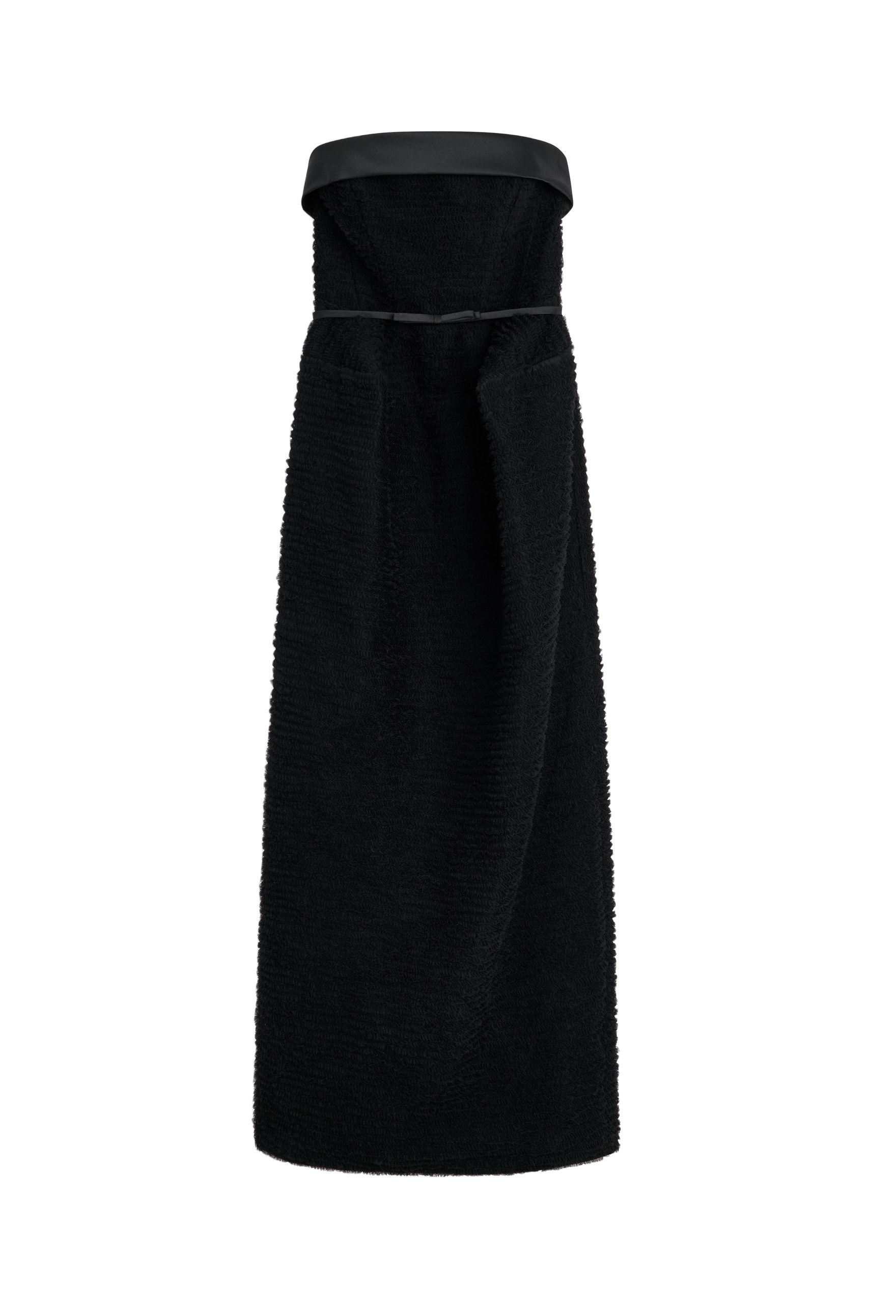 Viktor & Rolf Tulle Ruffle Cubist Gown in Black
