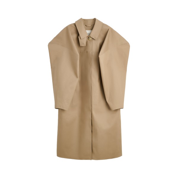 Viktor & Rolf Viktor & Rolf x Mackintosh Long Raincoat in Beige Coat