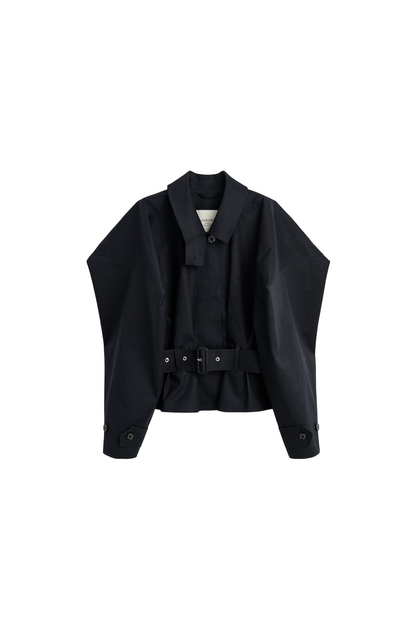 Viktor & Rolf Viktor & Rolf x Mackintosh Short Raincoat in Black