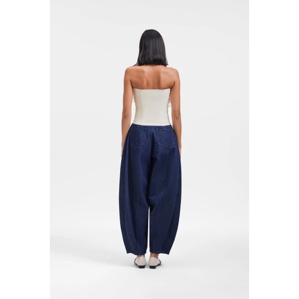 Viktor & Rolf Volant Corset Top in Off White, view 3