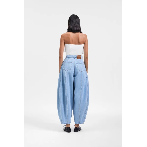 Viktor & Rolf Volant Corset Top in White, view 3