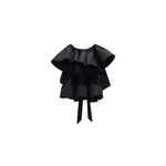 Viktor & Rolf Volant Detail Top in Black