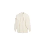Viktor & Rolf Volant Neck Sweater in White