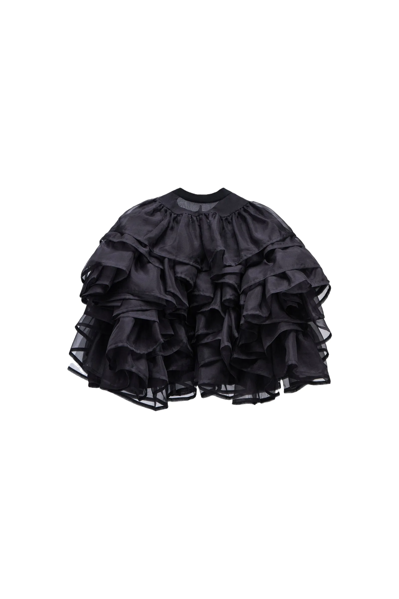 Viktor & Rolf Volant Organza Jacket in Black
