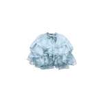 Viktor & Rolf Volant Organza Jacket in Light Blue
