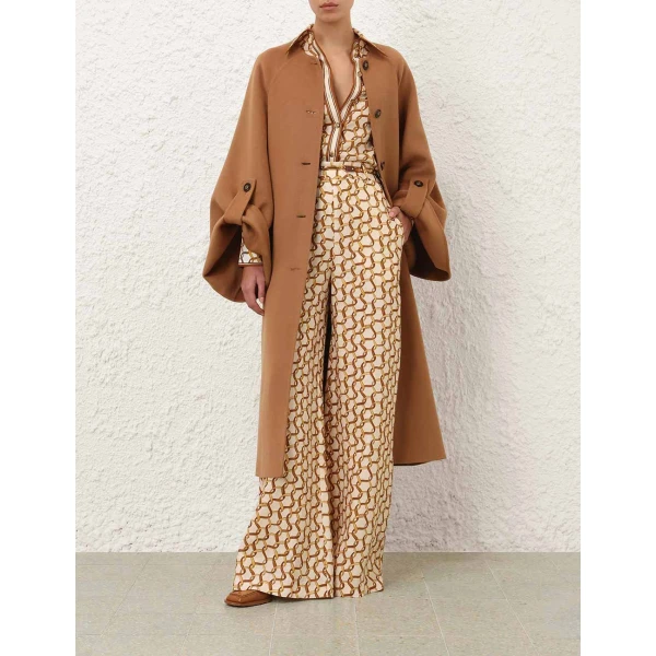 Zimmermann Belted Wide Leg Pant, view 3