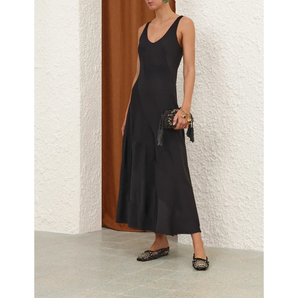 Zimmermann Bias Midi Dress, view 3