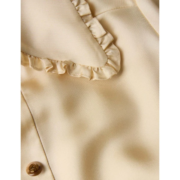 Zimmermann Bow Twill Shirt, view 3