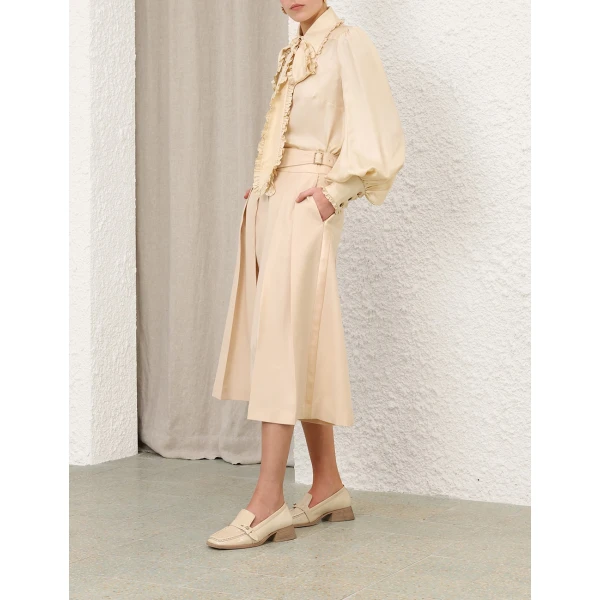Zimmermann Bow Twill Shirt, view 4