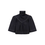 Zimmermann Denim Cape Top
