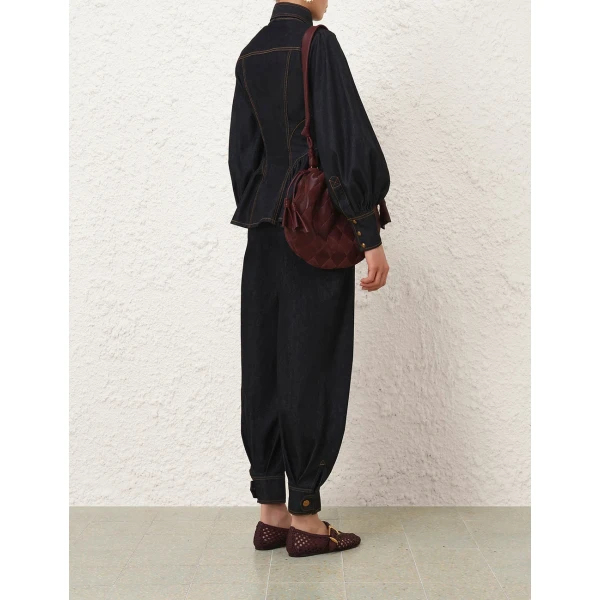 Zimmermann Denim Harem Pant, view 5