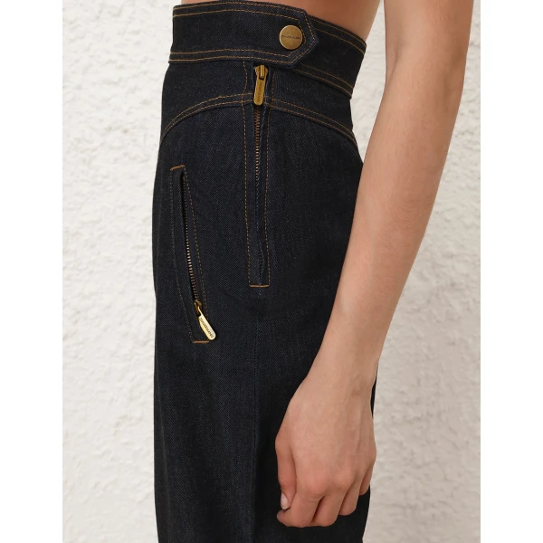 Zimmermann Denim Harem Pant, view 6