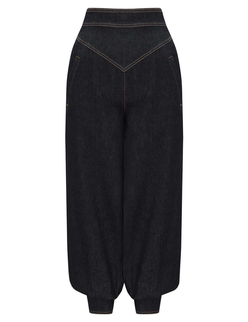 Zimmermann Denim Harem Pant | Ready to Wear Collection Luxury Shoes Zimmermann Denim Harem Pant