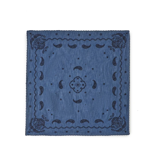 Zimmermann Embroidered Denim Pareo, view 4