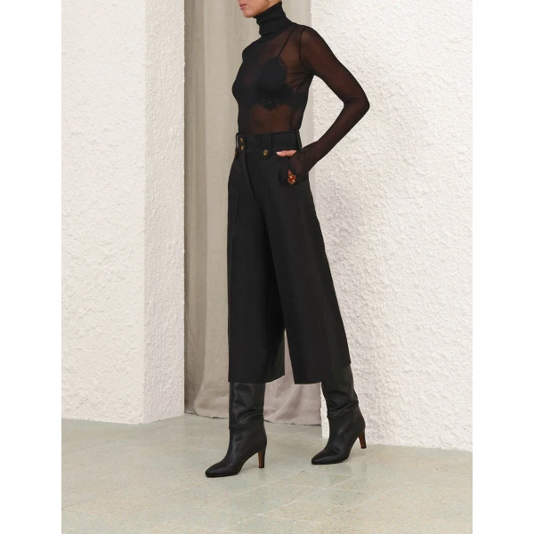 Zimmermann Fine Knit High Neck Top, view 2