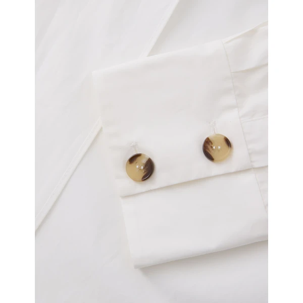 Zimmermann Knot Oversized Shirt, view 3