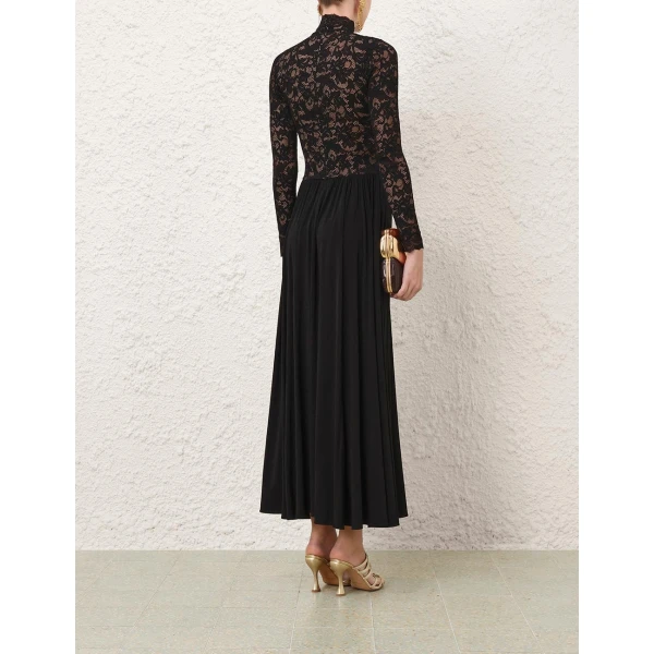 Zimmermann Lace Jersey Dress, view 5