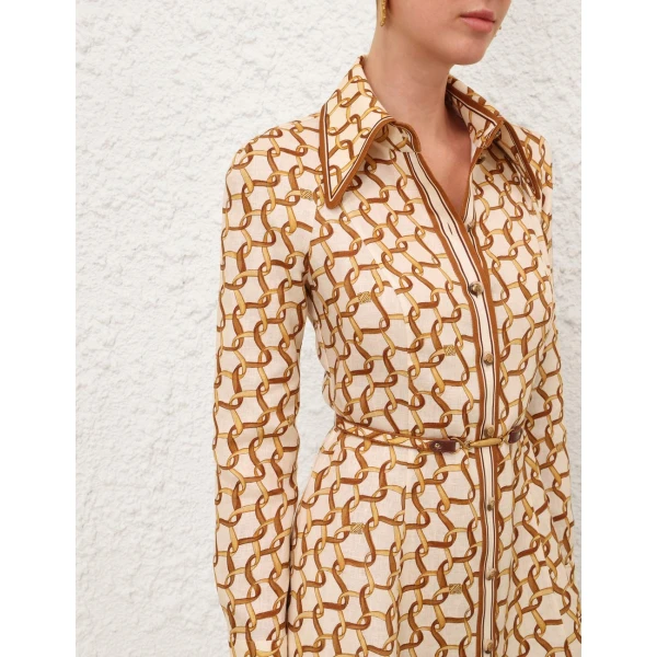 Zimmermann Panelled Mini Dress, view 6