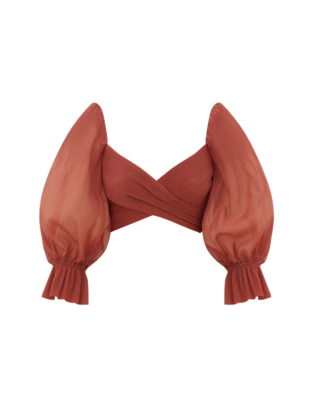 Zimmermann Pleated Bodice | Ready to Wear Collection Luxury Shoes Zimmermann Pleated Bodice Top