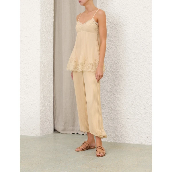Zimmermann Pleated Harem Pant, view 4
