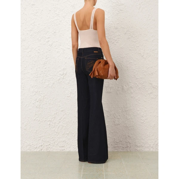 Zimmermann Pointelle Lace Cami, view 5