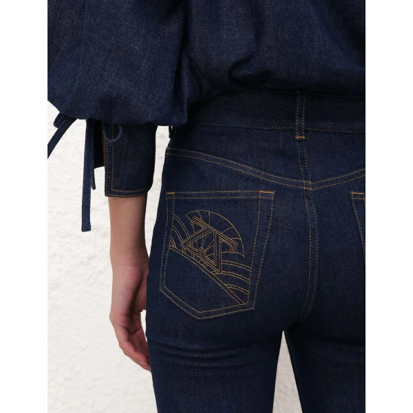 Zimmermann Slim Flare Jean, view 6