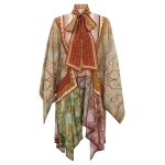 Zimmermann Sundance Tie Neck Mini Dress