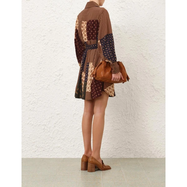 Zimmermann Tuck Mini Dress, view 5