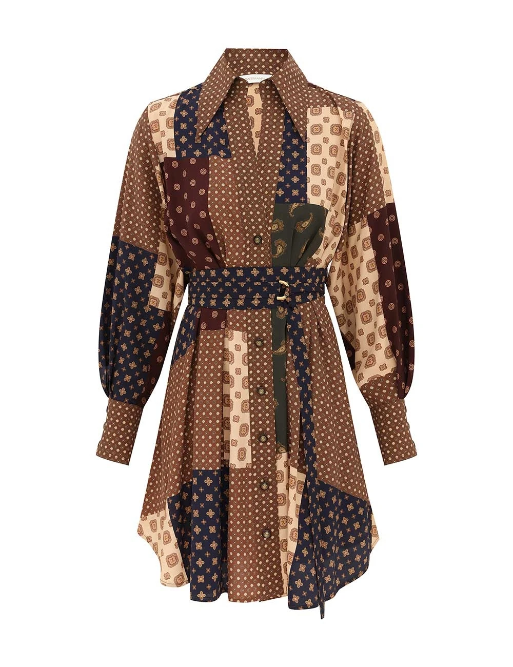 Zimmermann Tuck Mini Dress | Ready to Wear Collection Luxury Shoes Zimmermann Tuck Mini Dress