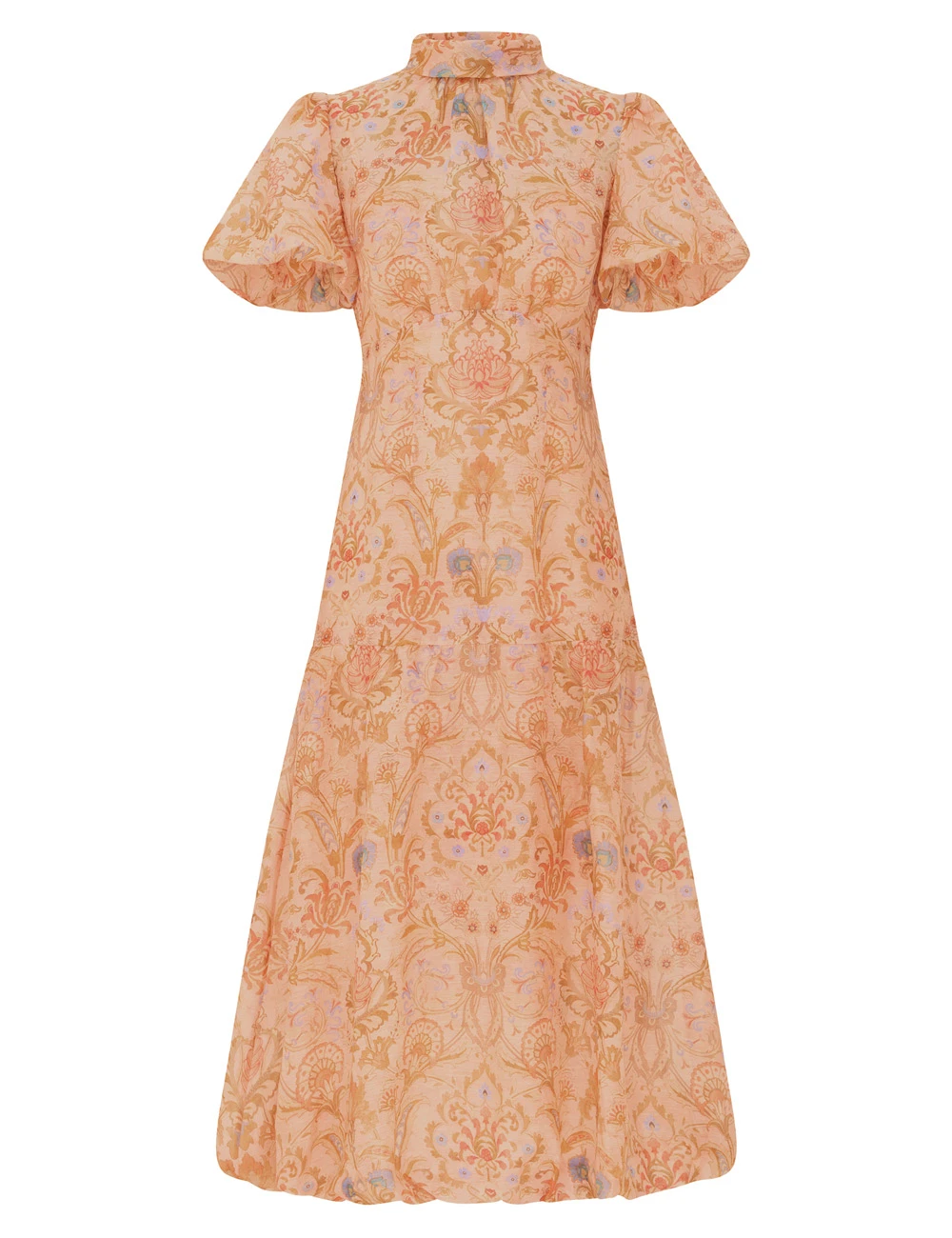 Zimmermann Valiant Bubble Midi Dress | Ready to Wear Collection Luxury Shoes Zimmermann Valiant Bubble Midi Dress