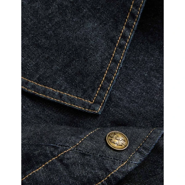 Zimmermann Valiant Denim Buttoned Jacket, view 6