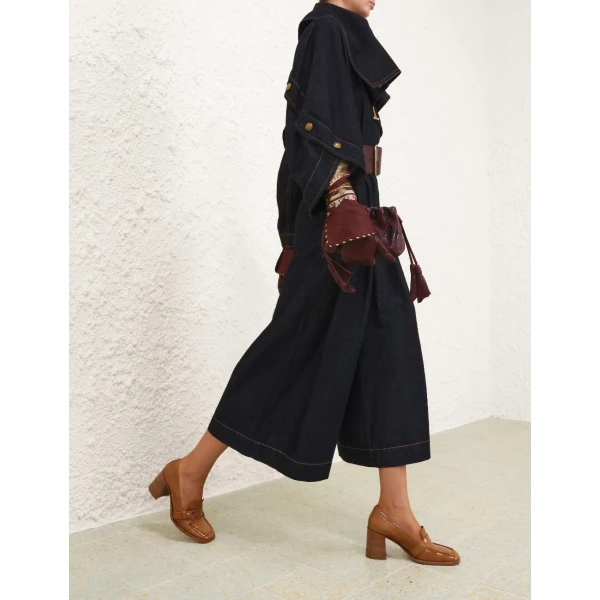 Zimmermann Valiant Denim Jumpsuit, view 3