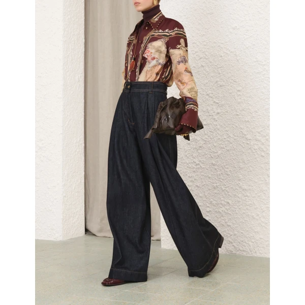 Zimmermann Valiant Denim Tailored Jean, view 4