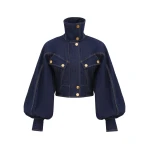 Zimmermann Valiant Denim Utility Bomber Jacket