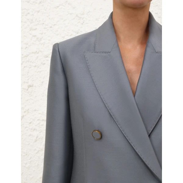Zimmermann Valiant Double Breasted Blazer, view 6