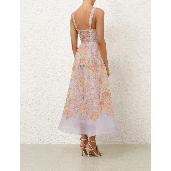 Zimmermann Valiant Draped Picnic Dress, view 5