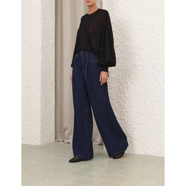 Zimmermann Valiant Drawn Sweater, view 3