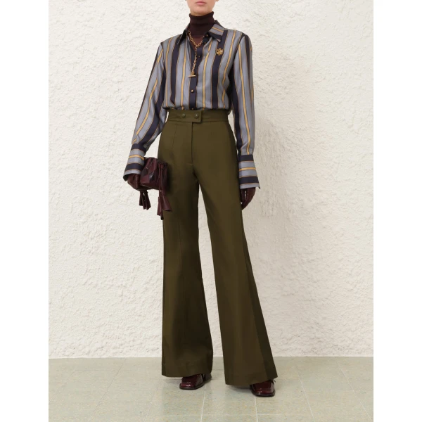 Zimmermann Valiant Drill Flare Pant, view 2