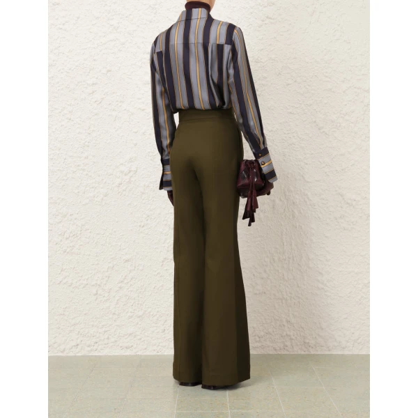 Zimmermann Valiant Drill Flare Pant, view 5