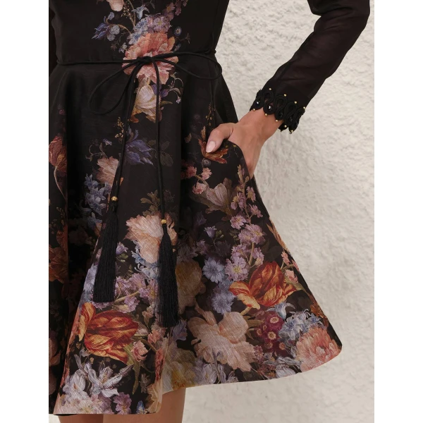 Zimmermann Valiant Embellish Mini Dress, view 6