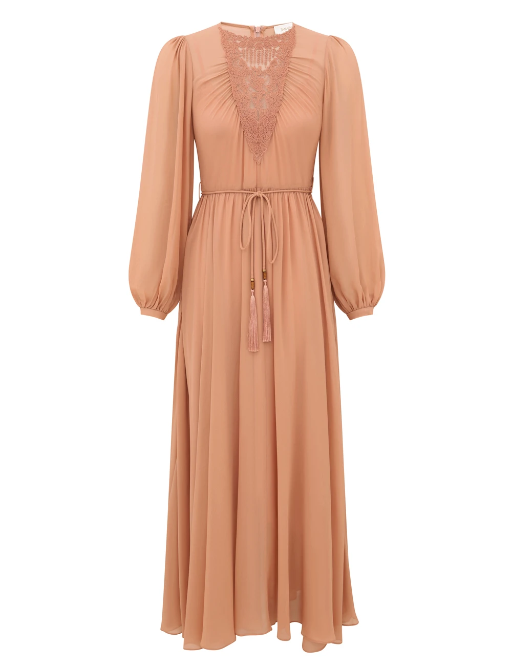 Zimmermann Valiant Embroidered Bib Dress | Ready to Wear Collection Luxury Shoes Zimmermann Valiant Embroidered Bib Dress