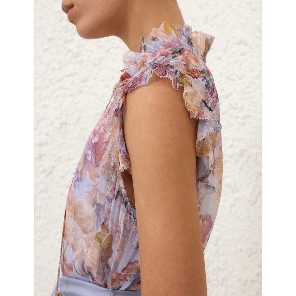 Zimmermann Valiant Flutter Dress, view 6